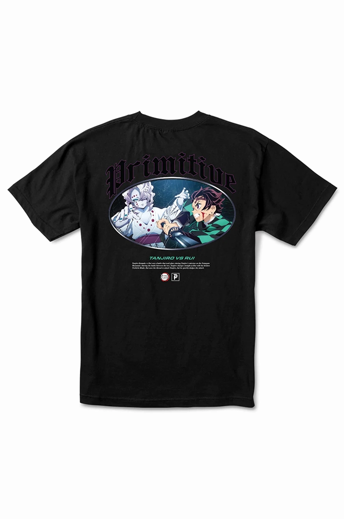 Primitive X Demon Slayer Tanjiro Vs Rui Tee Functional Comfort