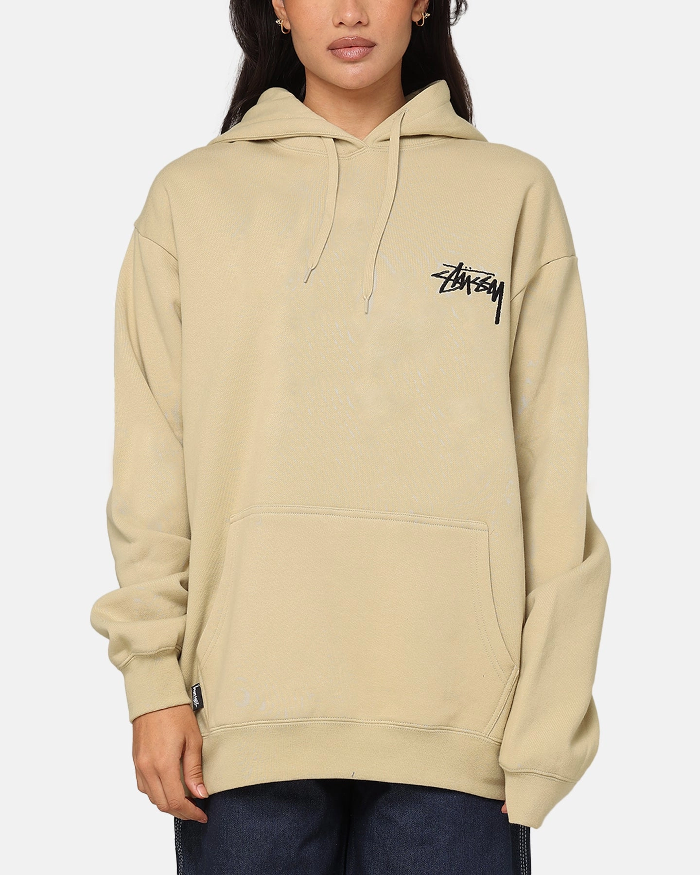 St??ssy 8 Ball Chenille Hoodie Khaki Love