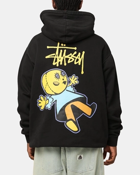St??ssy Dollie Fleece Hoodie Pigment Black Sustain Award