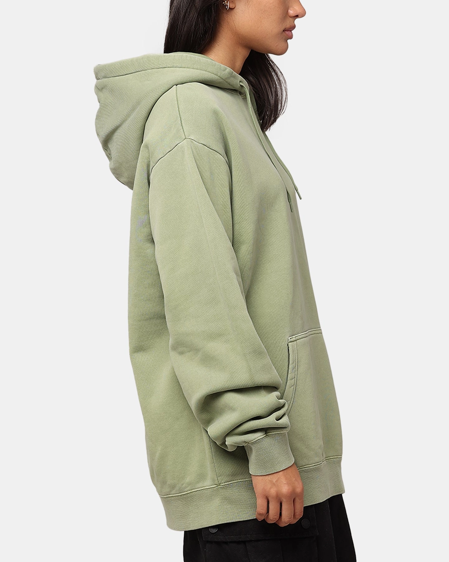 Rain Blocker Denim St??ssy Fuzzy Dice Fleece Hoodie Pigment Artichoke
