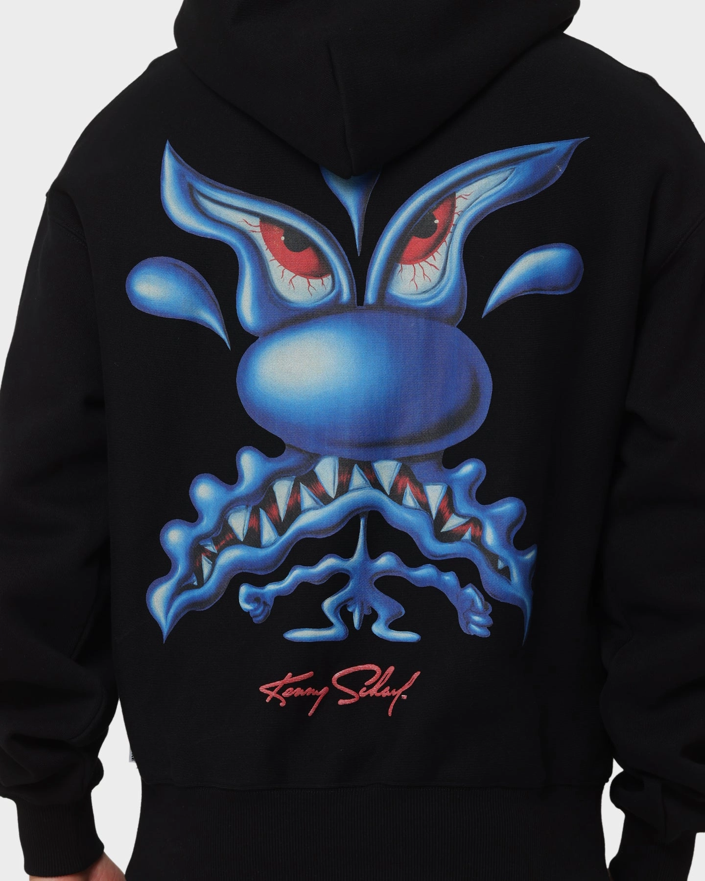 Storage Recycled Polyester Carr?? X Kenny Scharf Meanie Oversized Hoodie Black