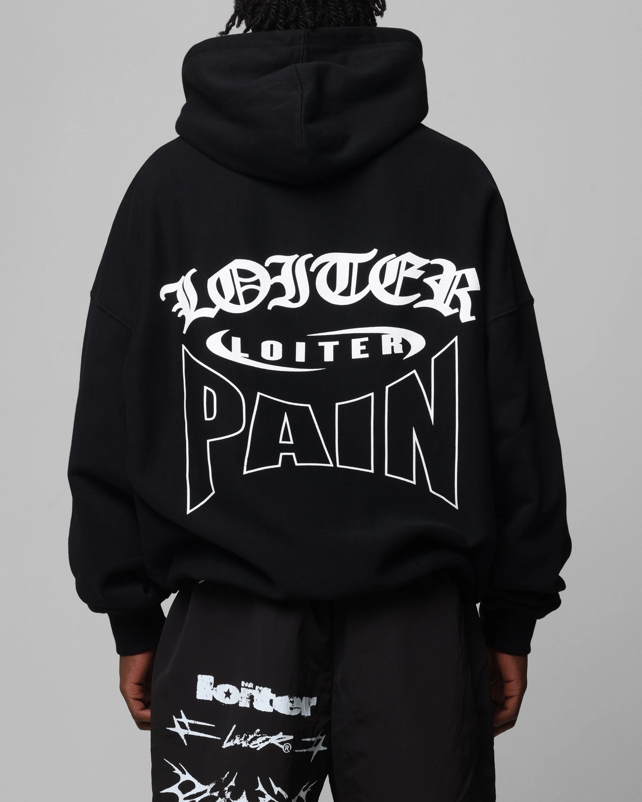 Loiter Ultimate Pain Hoodie Black Compression Storage Sack