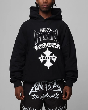 cultural festival DurableShell Loiter Ultimate Pain Hoodie Black