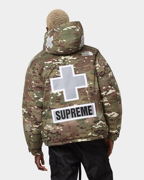 Supreme X The North Face Summit Baltoro Jacket Camo Primaloft Insulation