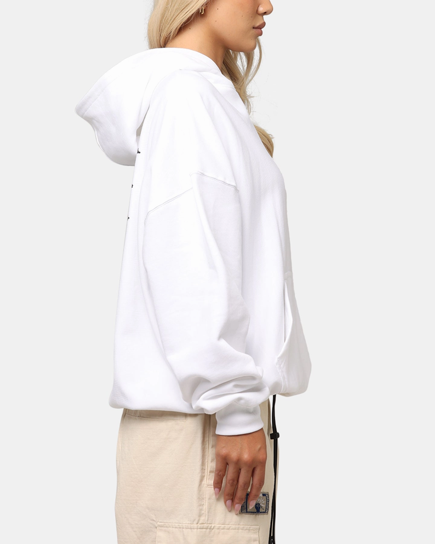 Carre International Hoodie White Quality Assurance