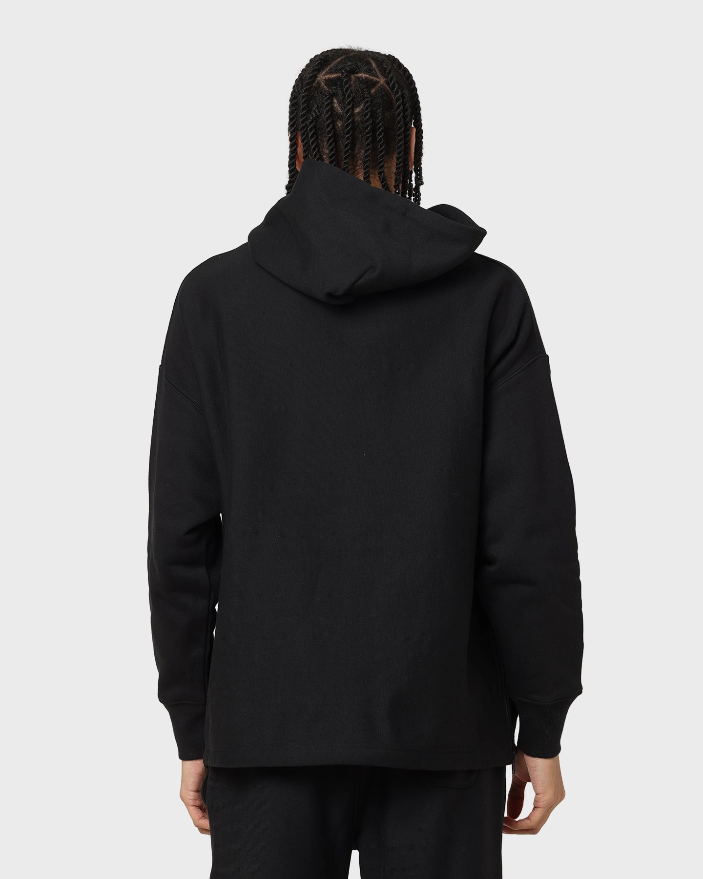 All weather Champion Reverse Weave Relaxed Hem Zip Hoodie Black/Gold