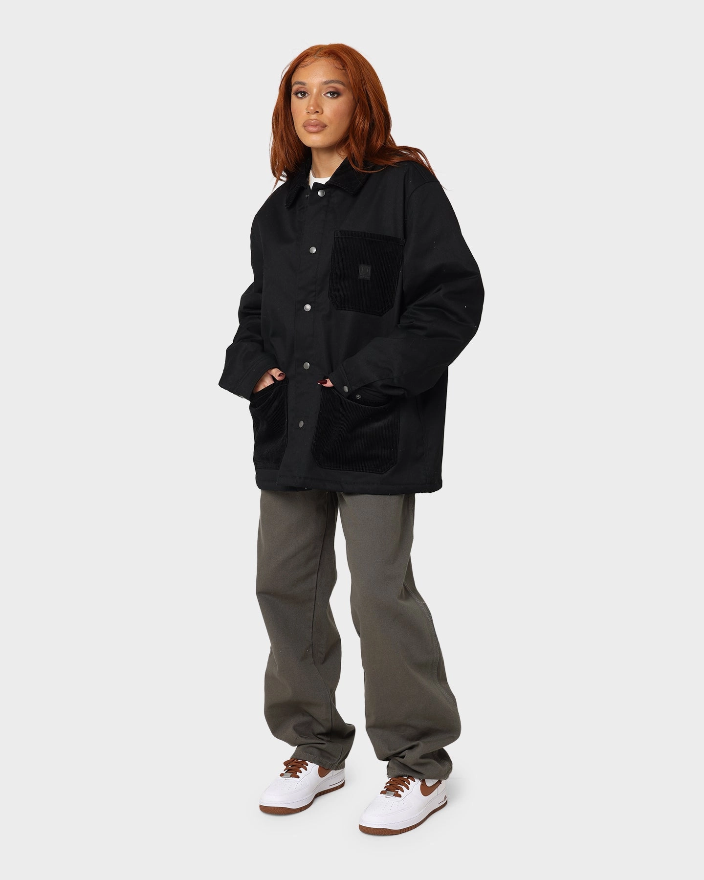 Brixton Brixton X Survey Lined Coat Black Product theater performance