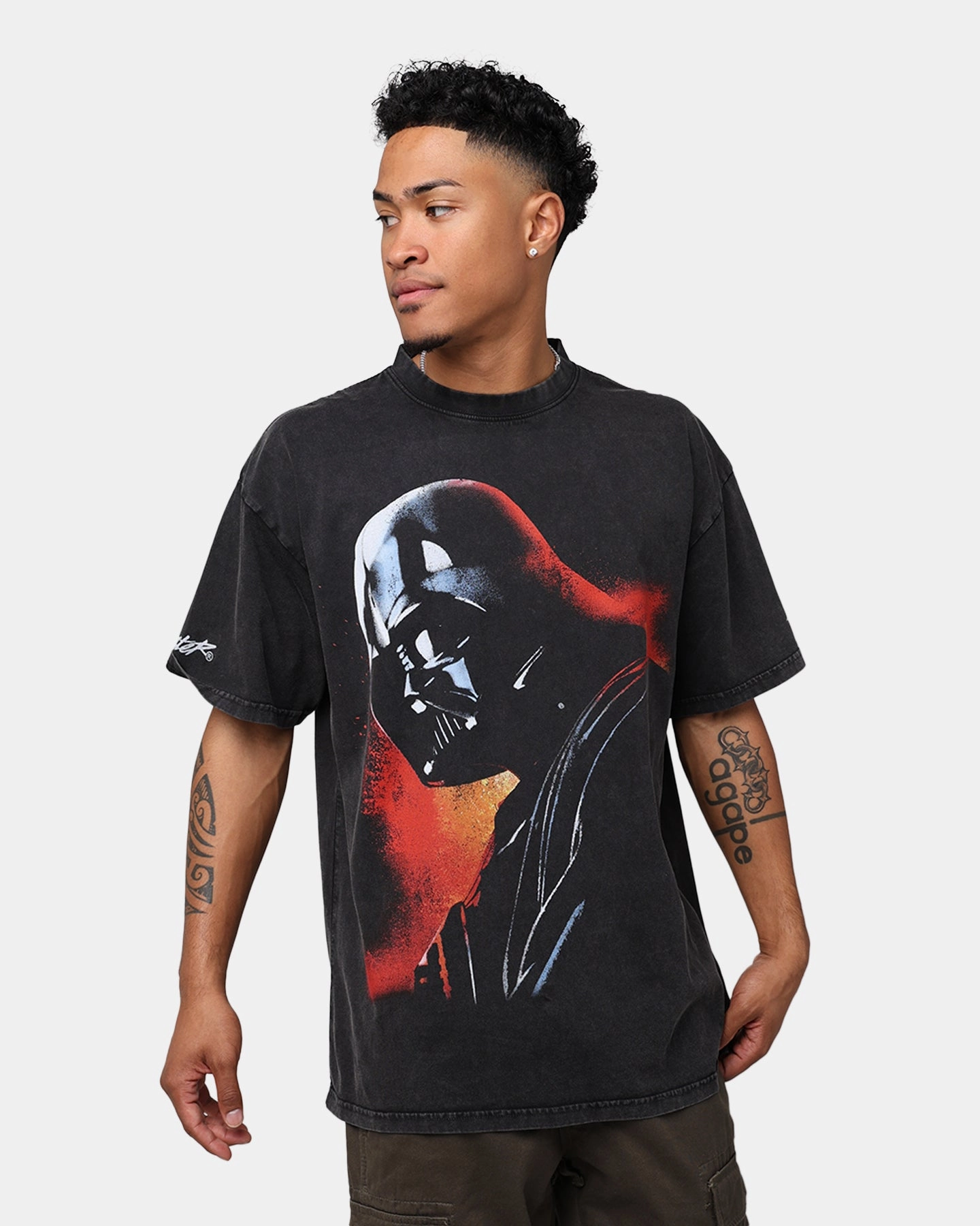 Star Wars Darth Vader T-Shirt Vintage Black Workout ThermoregulatingFabric