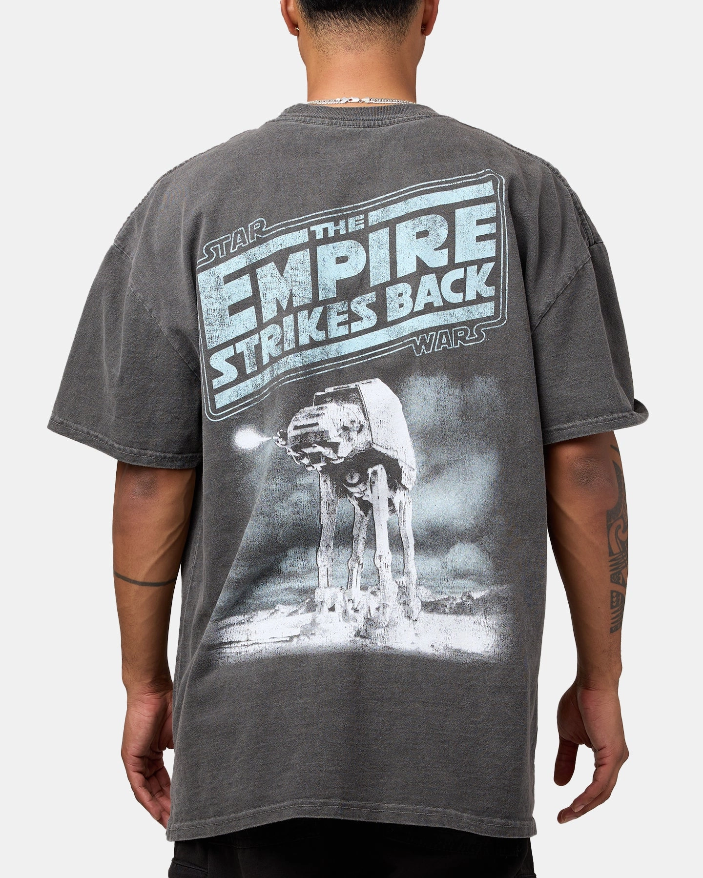 Star Wars Episode V '80 Heavyweight Vintage T-Shirt Black Wash Cozy Comfort