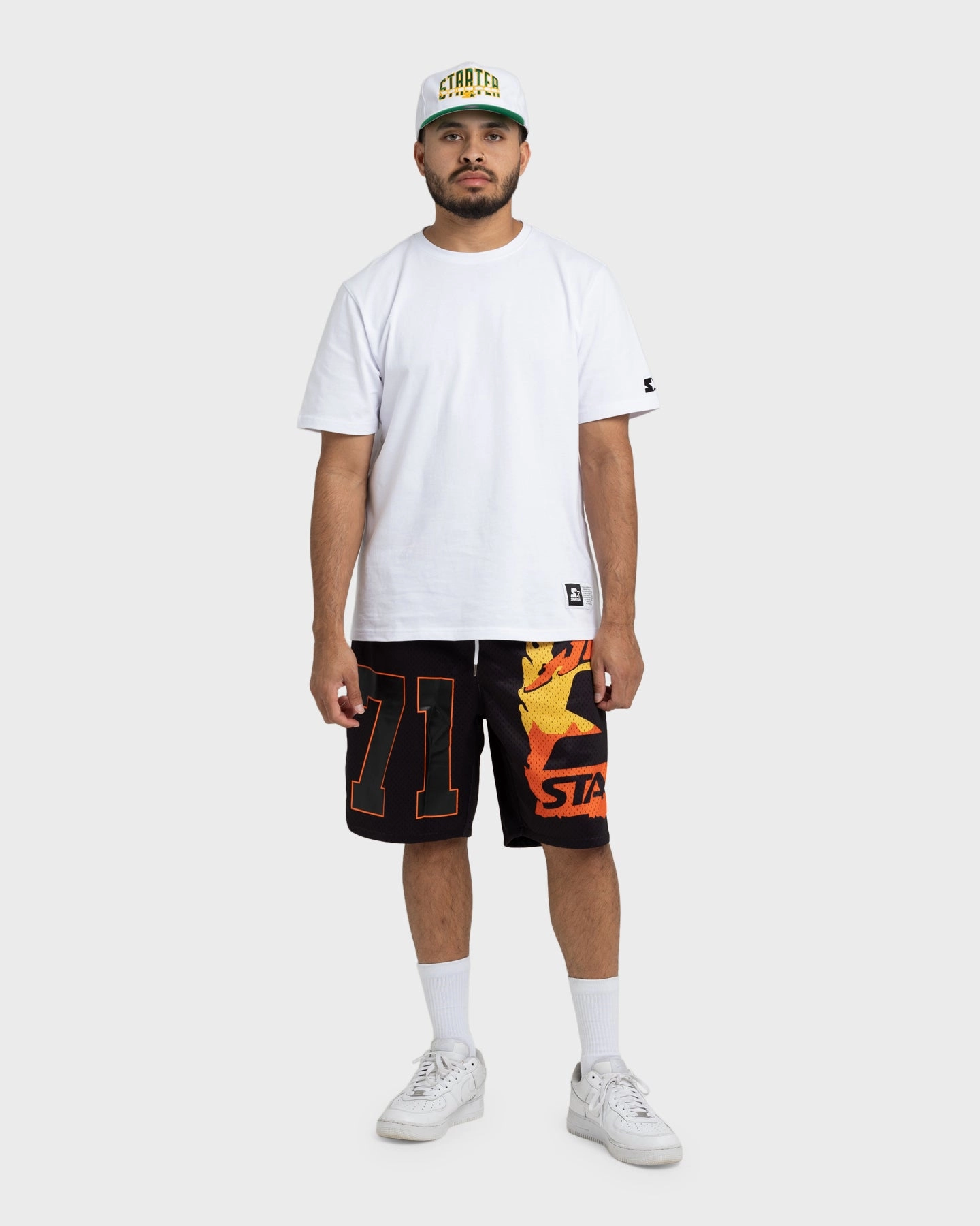 dancewear Starter Hot Fire Basketball Shorts Black