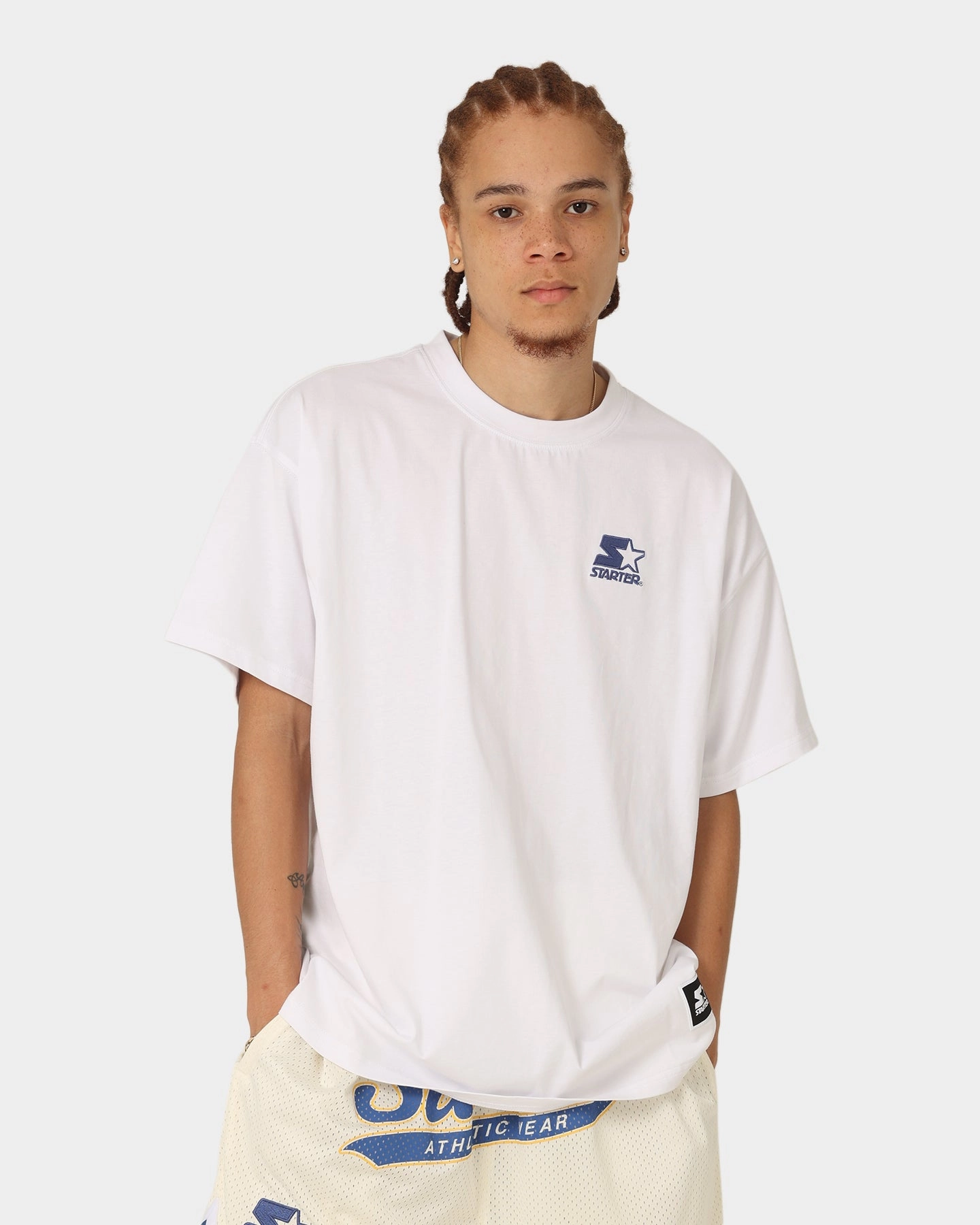 Soft Finish Starter Iconic T-Shirt White