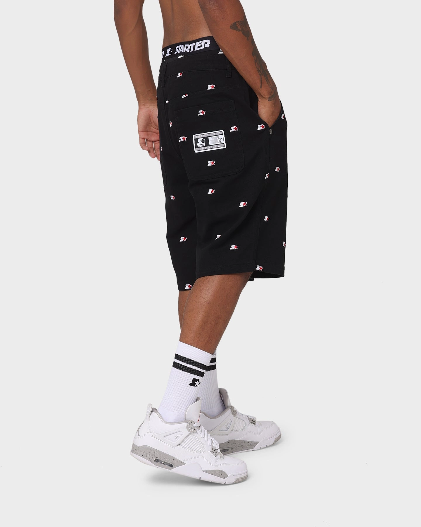 Starter Star Gazer Relaxed Chino Shorts Black Layer Ready