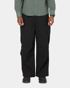 Carre Baggy Cargo Pants Black HighRiseWaistband Flattering Design Wear