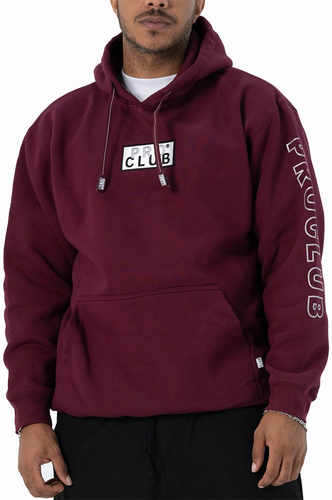 Anti Slip Bands local market Stay Fresh Pro Club Men's Embroidered Logo Heavyweight Pullover Hoodie