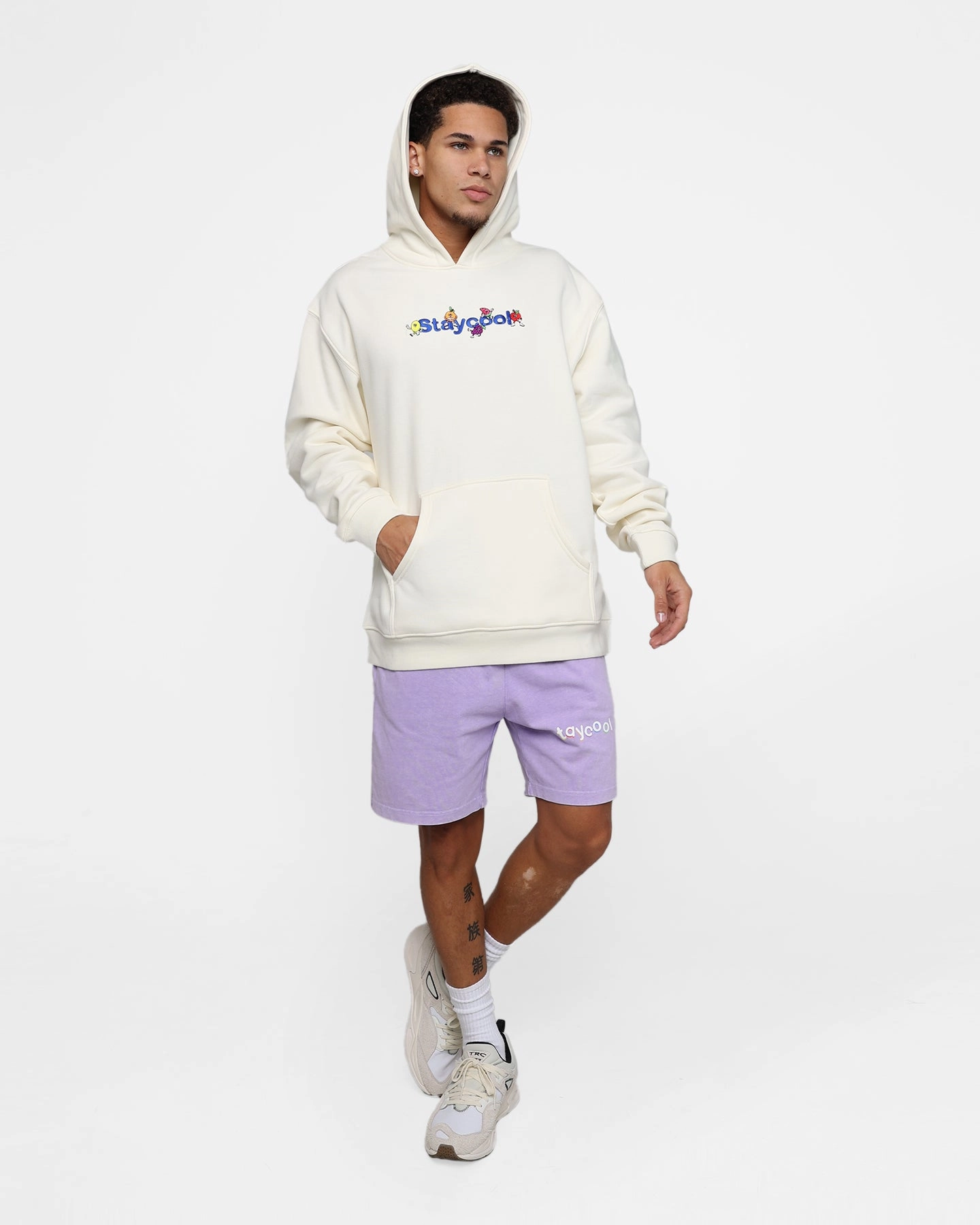 Trail Comfort Envision STAYCOOLNYC Fruits Hoodie Bone