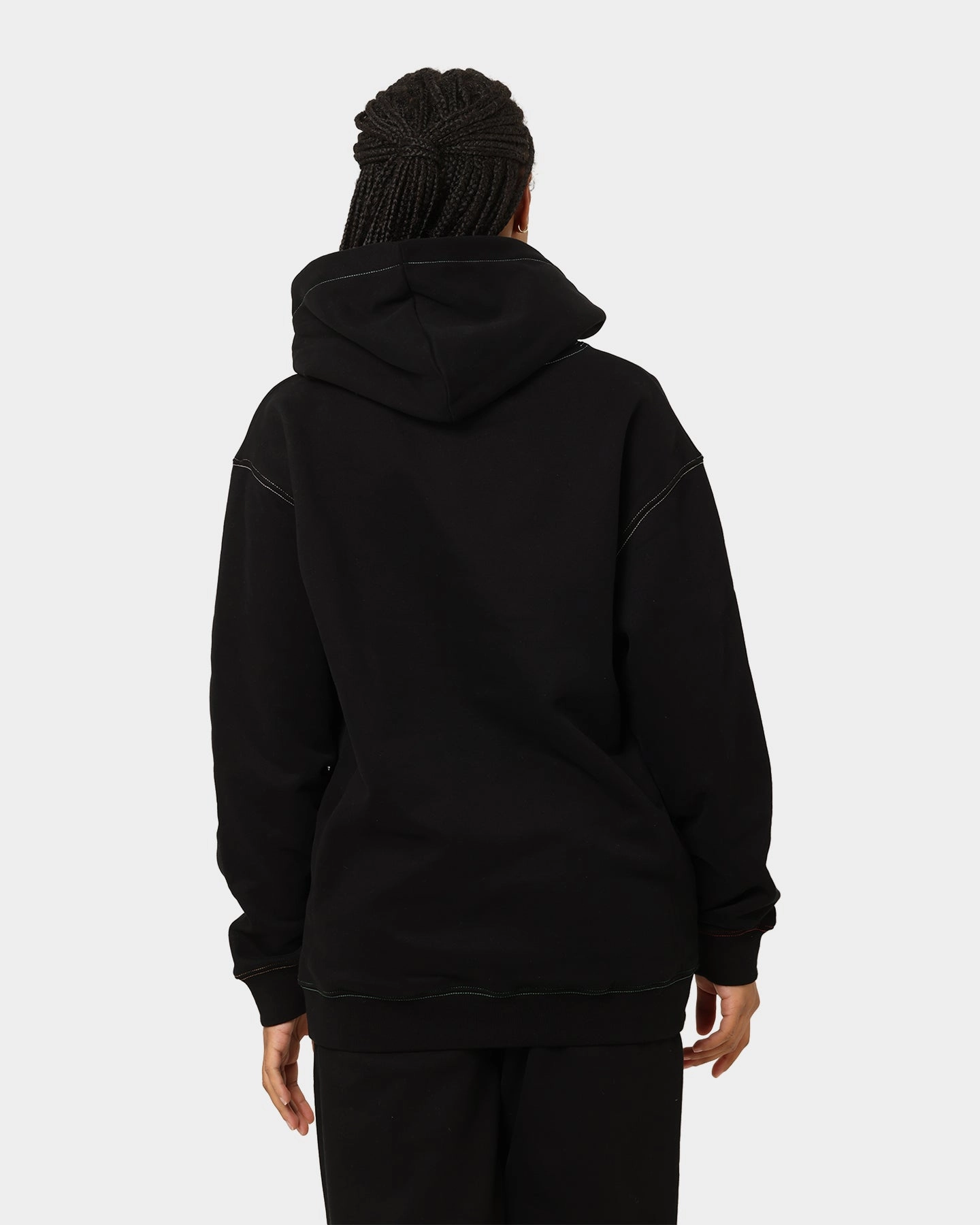 Lipstick STAYCOOLNYC Puff Paint Hoodie Black