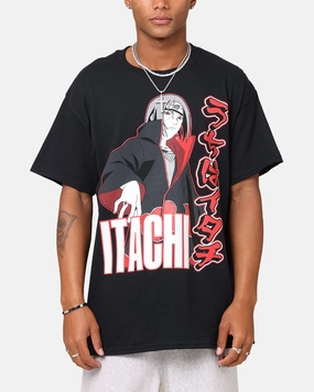 Goat Crew X Naruto Itachi Vintage T-Shirt Black Relaxing Fit Comfy Top