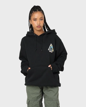 Commemorate Abrasion Resistant Fabric HUF X Marvel Ghost Rider TT Hoodie Black