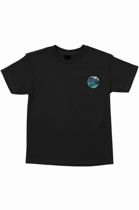 Santa Cruz Wave Dot Regular Youth Tee Breezy Comfort