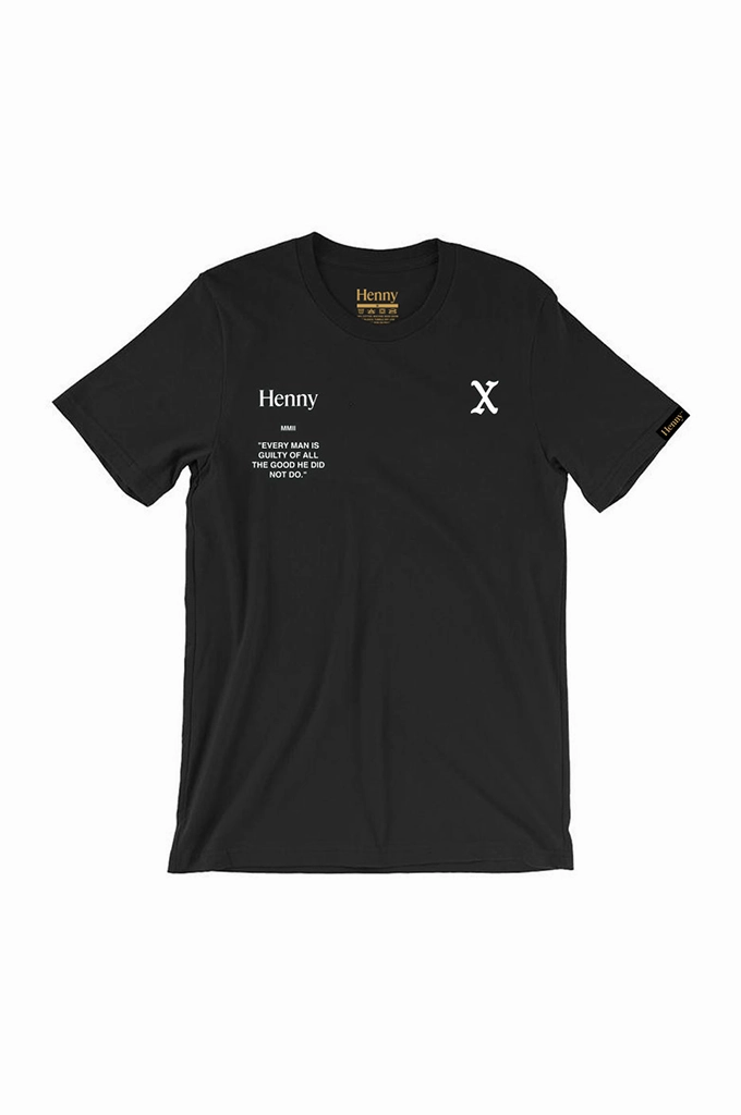 Henny Apparel Guilty Pleasure SS Tee Casual Style Perfect for Workouts