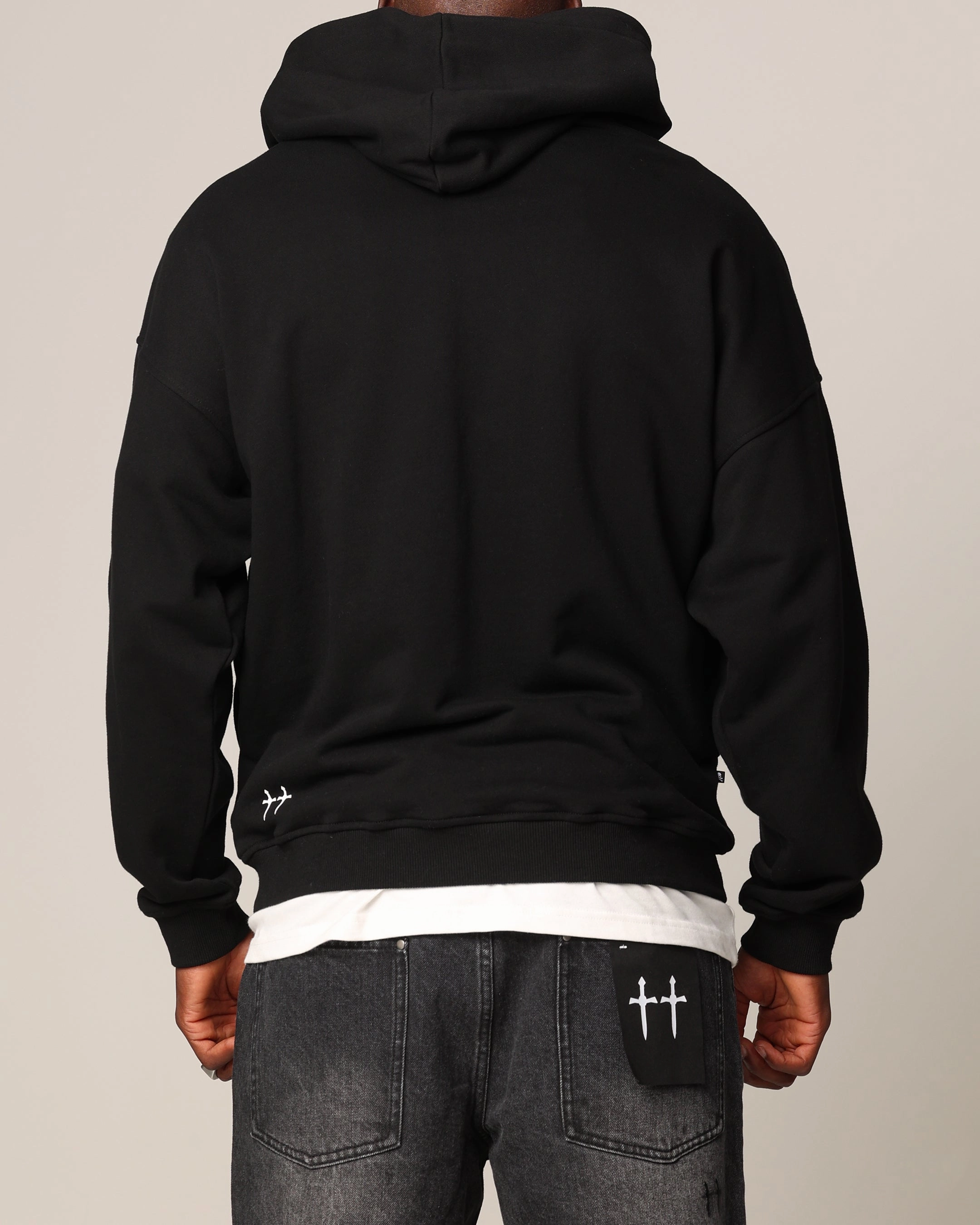 Saint Morta Dead Coffin Club Hoodie Black Black