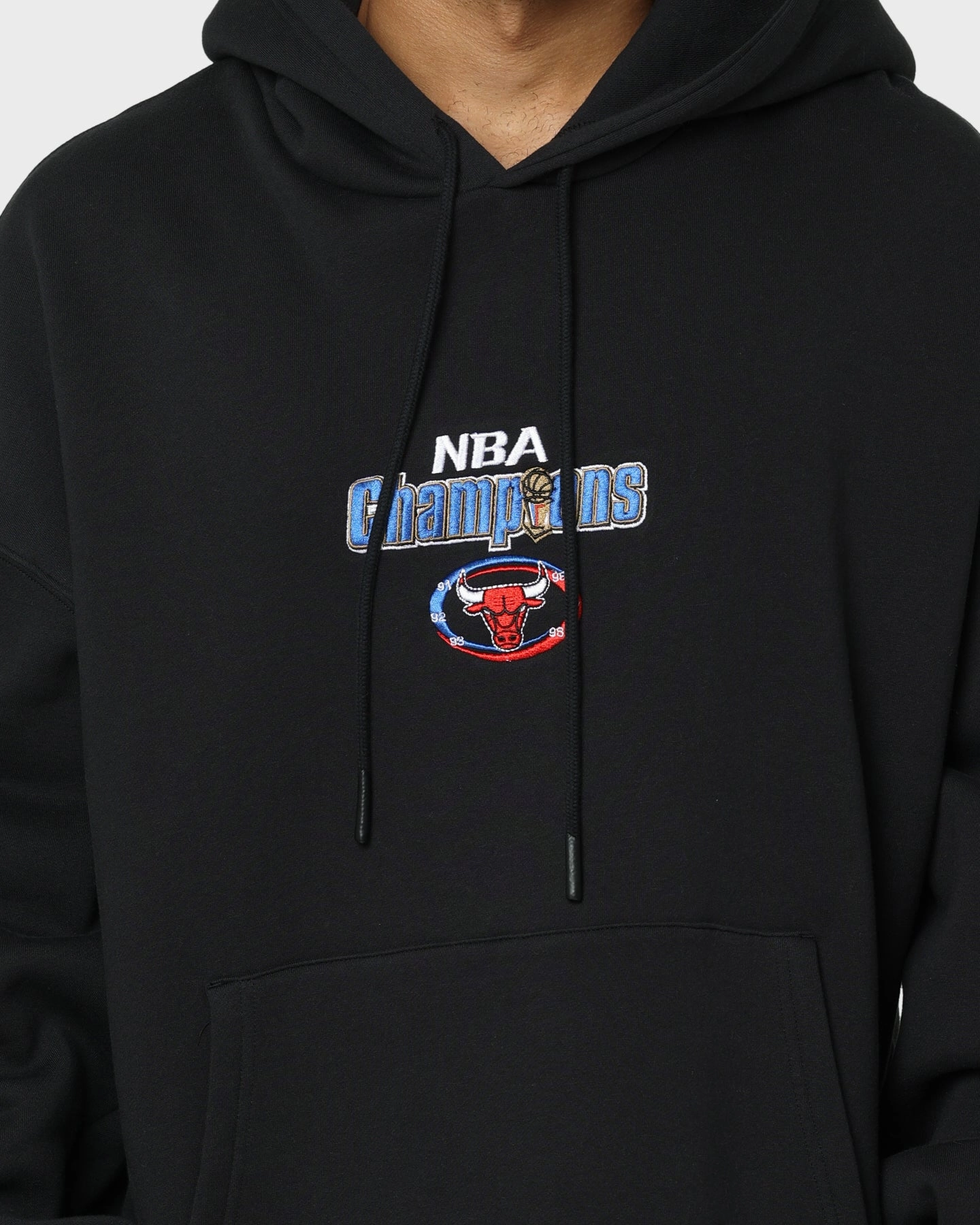 Journal campfire Mitchell & Ness Chicago Bulls Anniversary Hoodie Faded Black