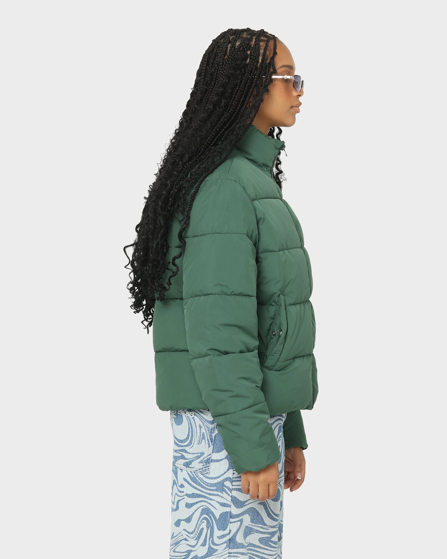 Situation Regular-fit EN ES Women's Shake Up Puffa Jacket Green