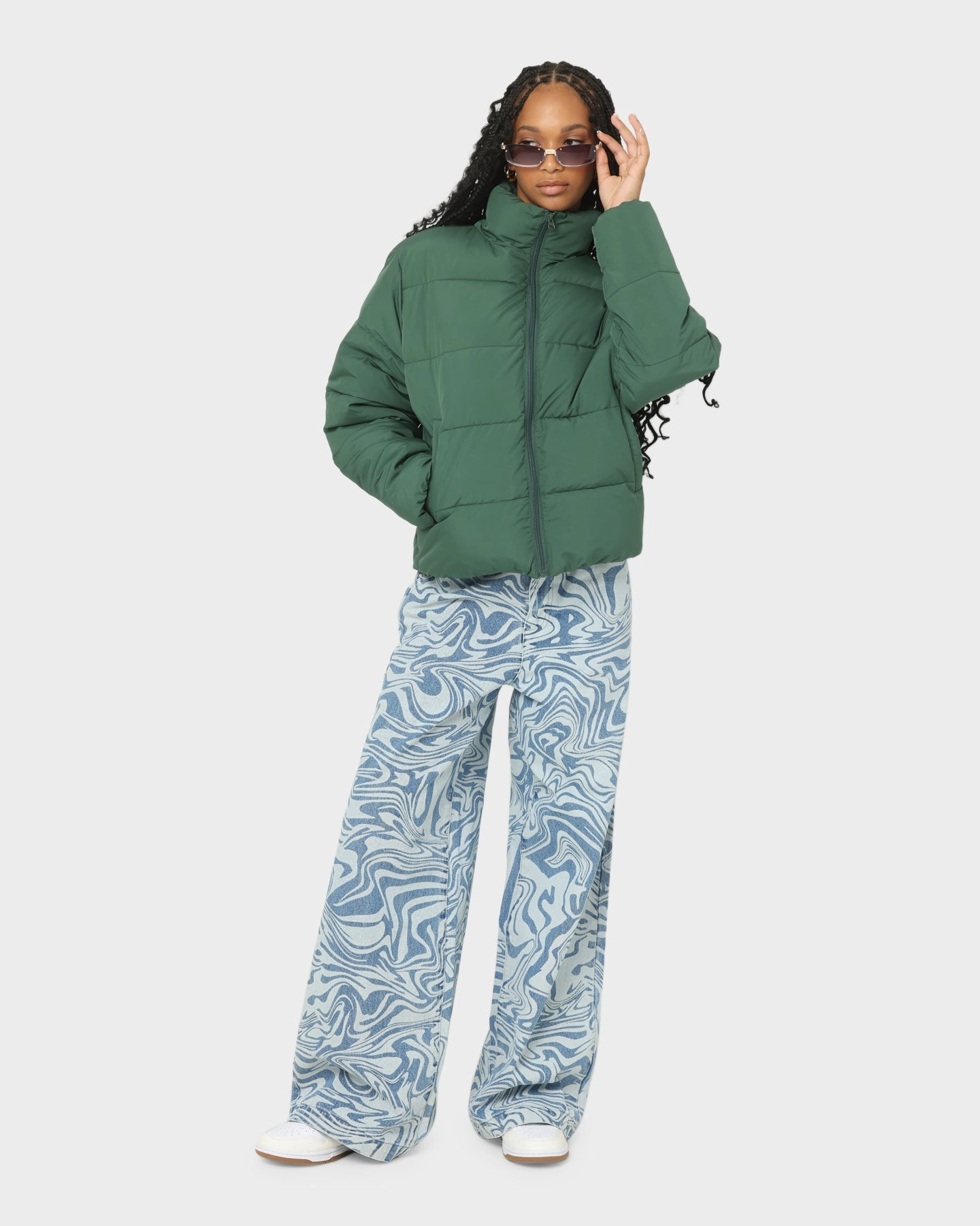 Breathable Technology EN ES Women's Shake Up Puffa Jacket Green