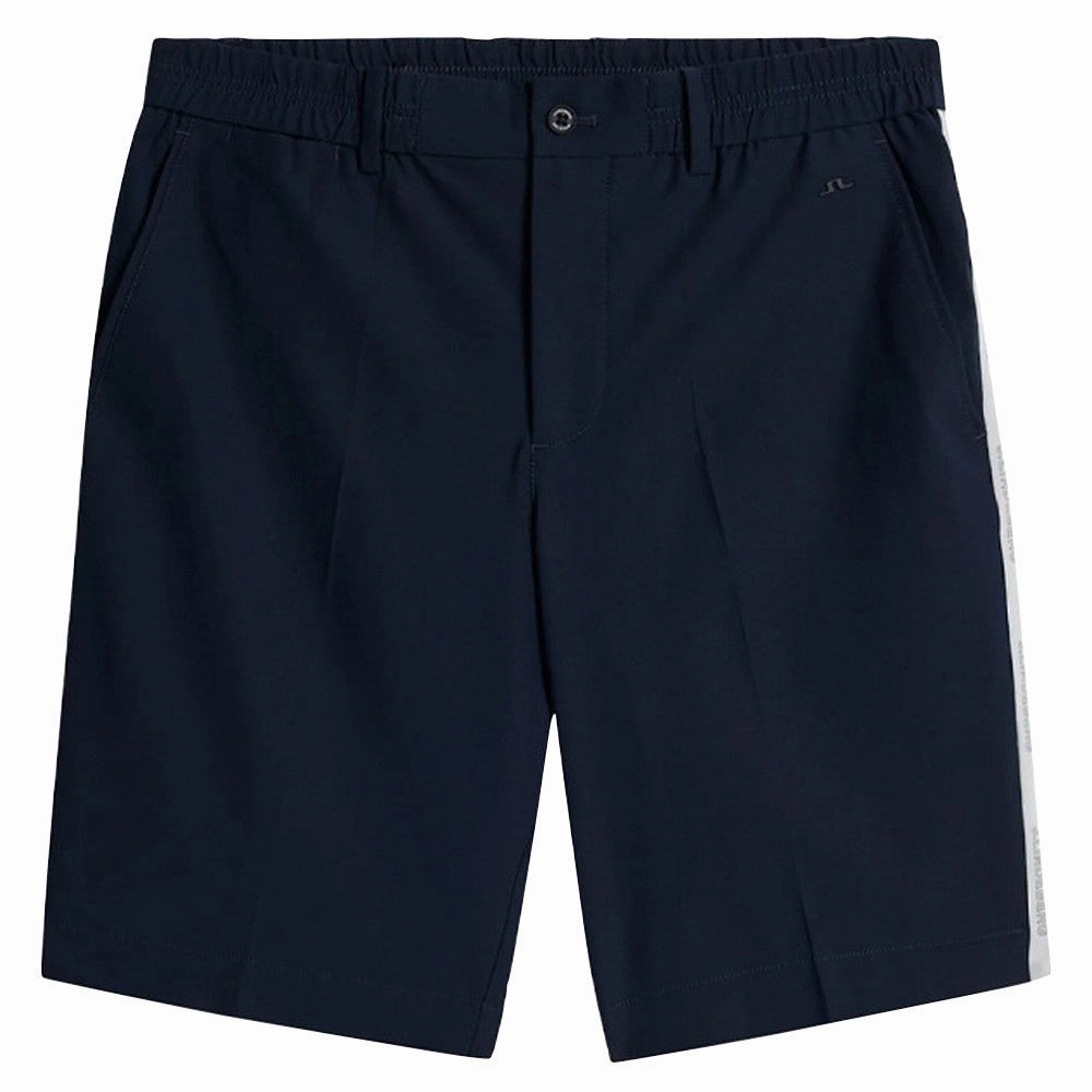 J.Lindeberg Stuart Stripe Golf Shorts JL Navy - SS24 Men Festival Outfit Playful Style