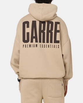 Benefit Carre Premium Essentials Hoodie Light Brown