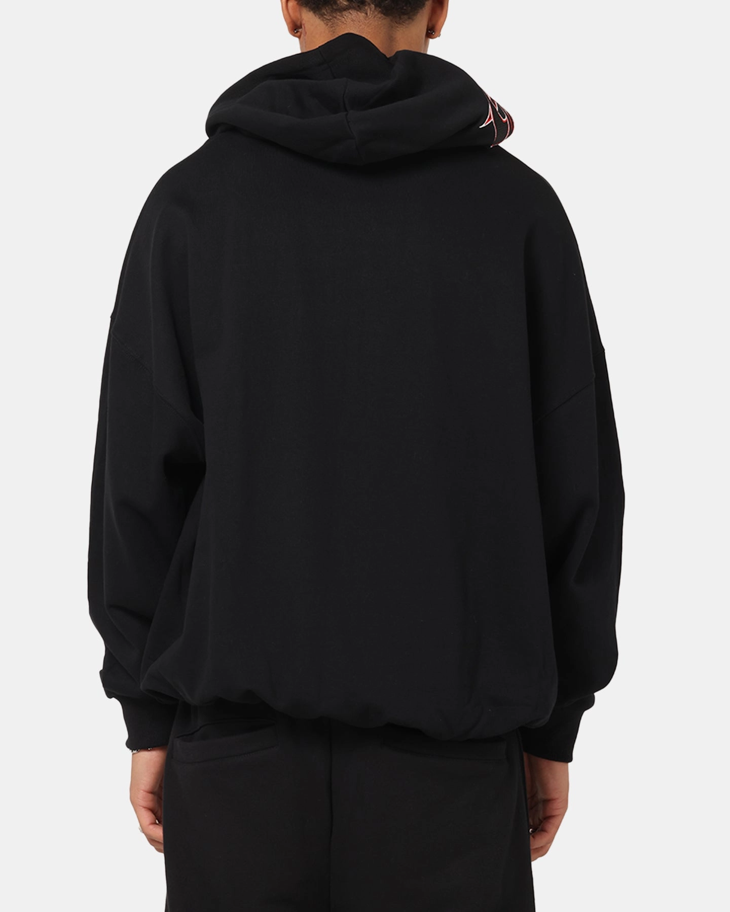 Carre Terrace Zip Hoodie Black small - scale Abrasion resistant