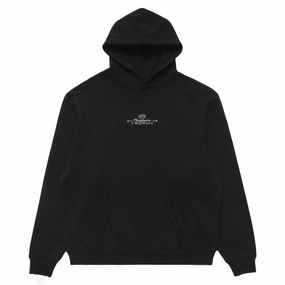 Malbon Trophy Hoodie Golf Jacket Black - FW24 Men Air Force