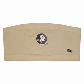 Advanced Design Interoperable Hype & Vice Women's Seminole Logo Bandeau - Gold