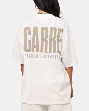 Carre Premium Essentials T-Shirt Off White Perfect for Travel
