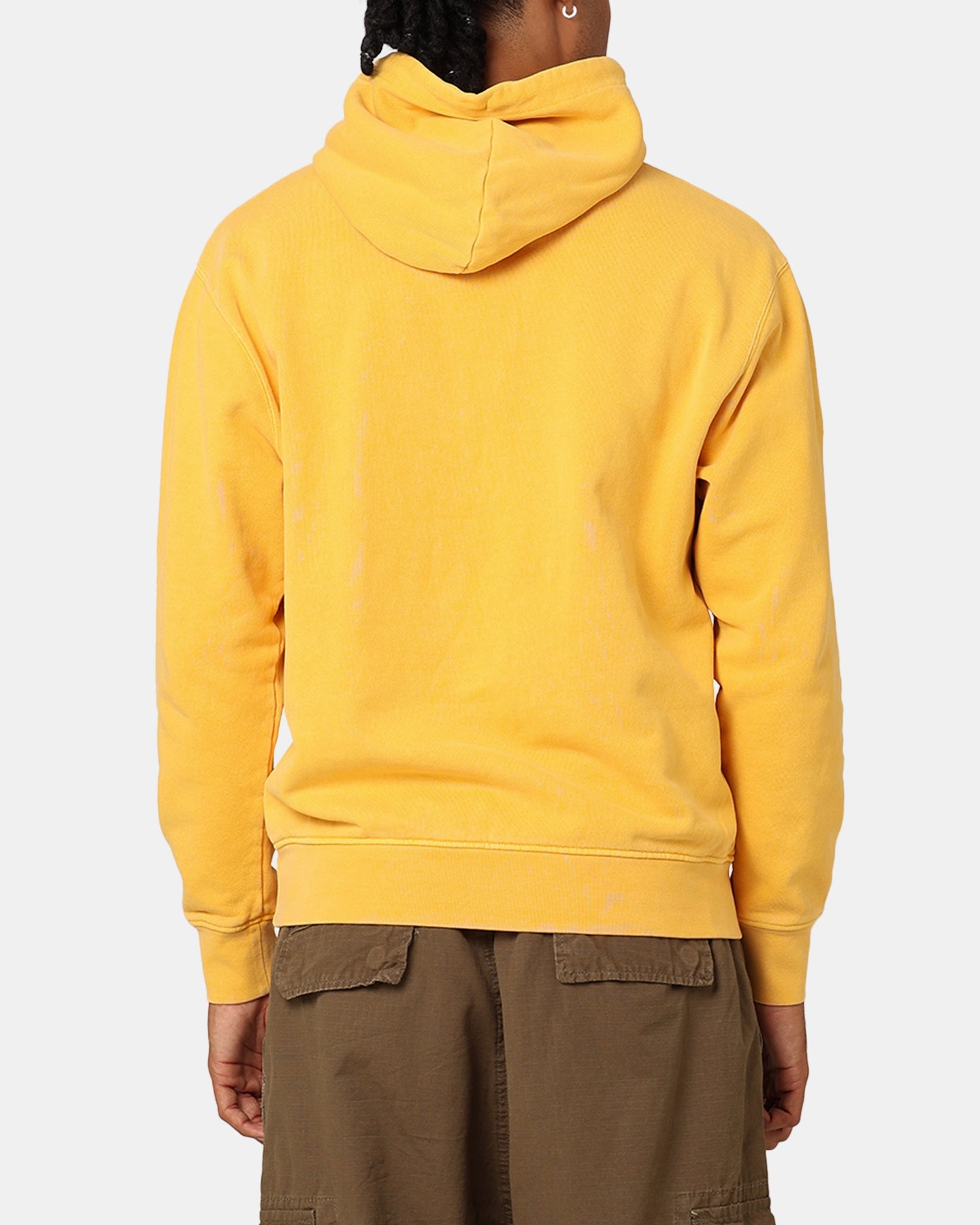 college theater performance Jordan Essentials Flight Fleece Washed Pullover Hoodie Yellow Ochre