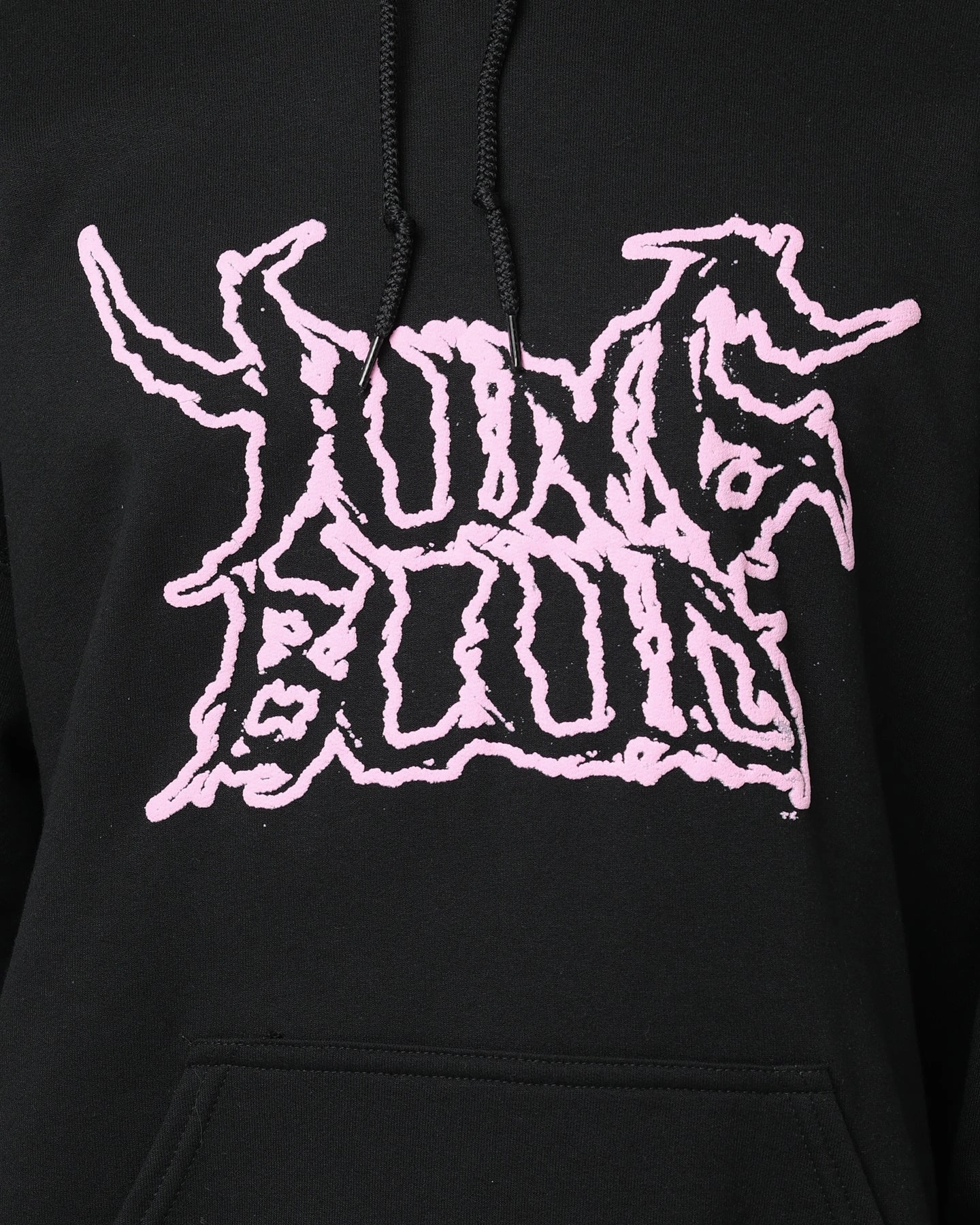 Yungblud Deadhappy Hoodie Black Elegant Easy Fit