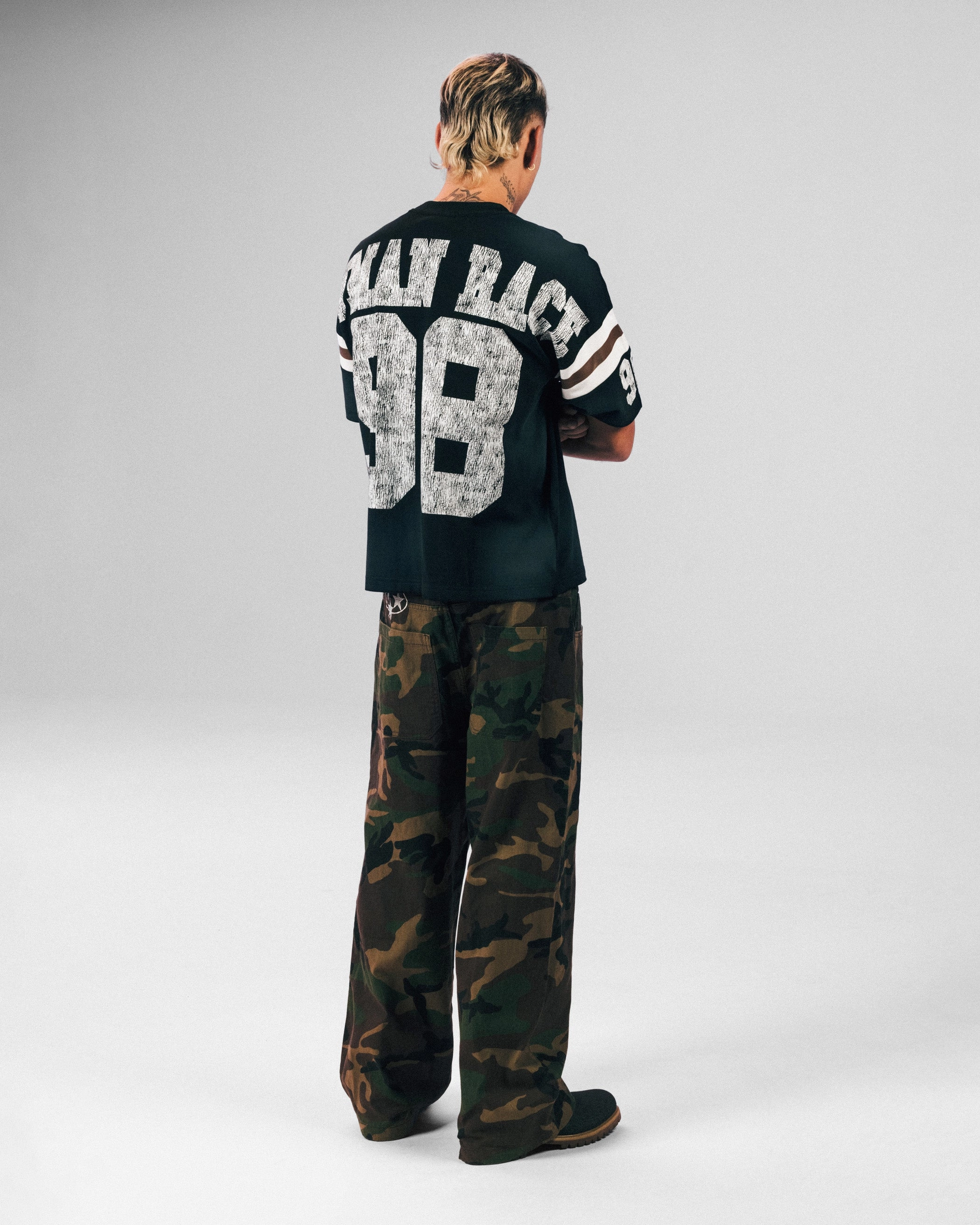 Loiter Star Jersey T-Shirt Black Fade Resistant Coating