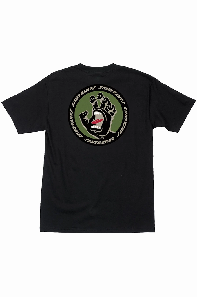 Yarn Dyed Stripes Santa Cruz Screaming Insigna SS Regular Fit Tee