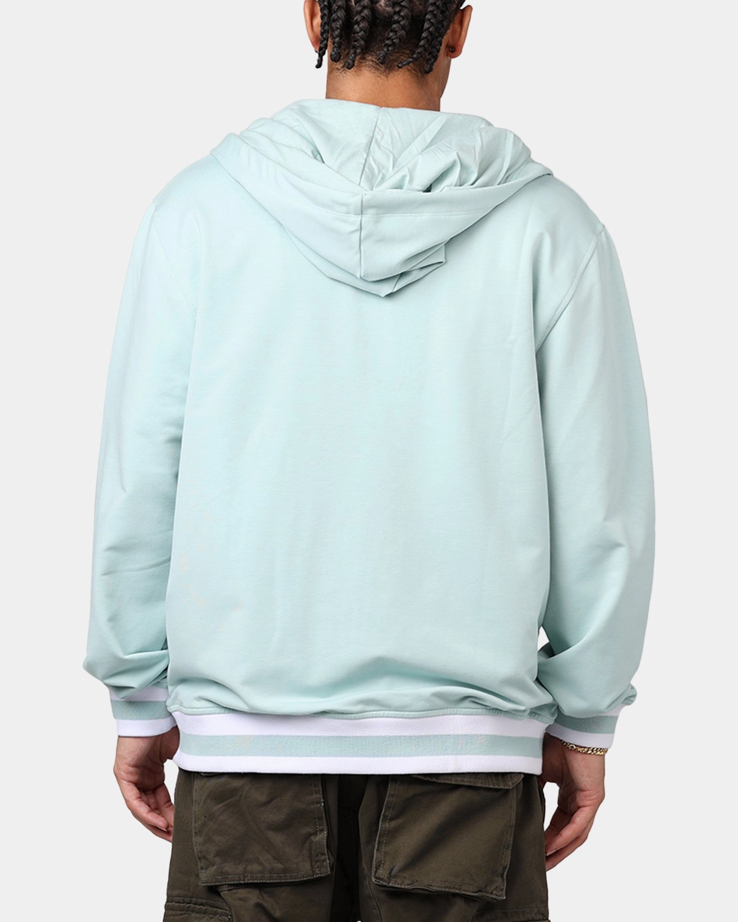 QuickDry Moisture Wicking Era New Era San Francisco 49ers 'Logo Select Mint' Full Zip Hoodie Mint/White