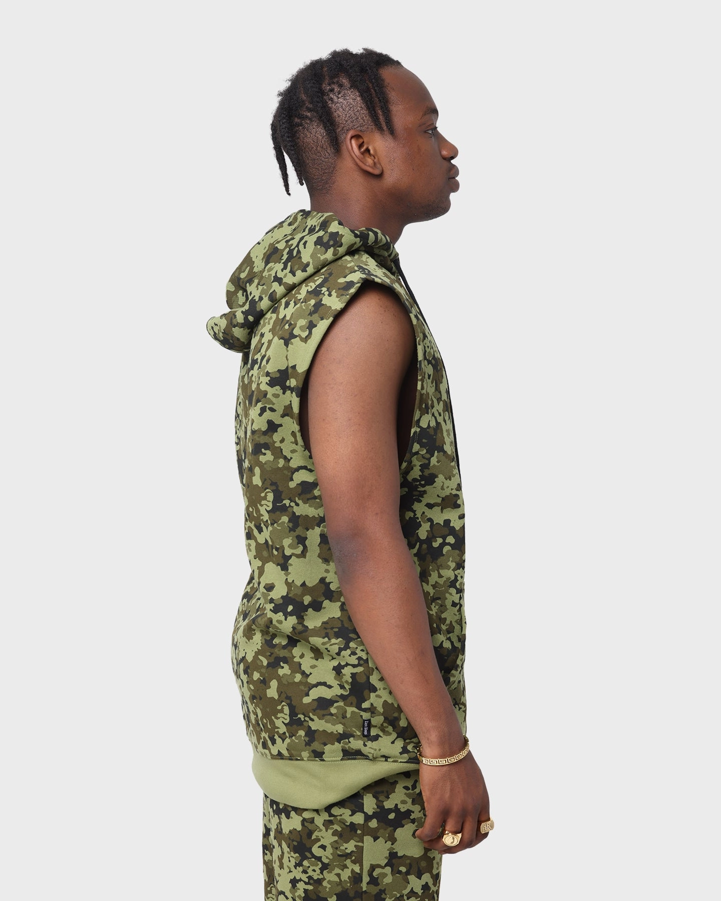 Last Kings Pharaoh Camo Sleeveless Hoodie Camo gardeners
