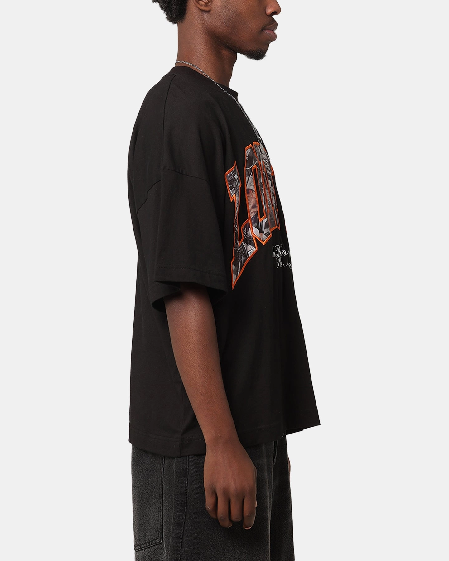 Loiter Hunter T-Shirt Black Micro Perforated Fabric