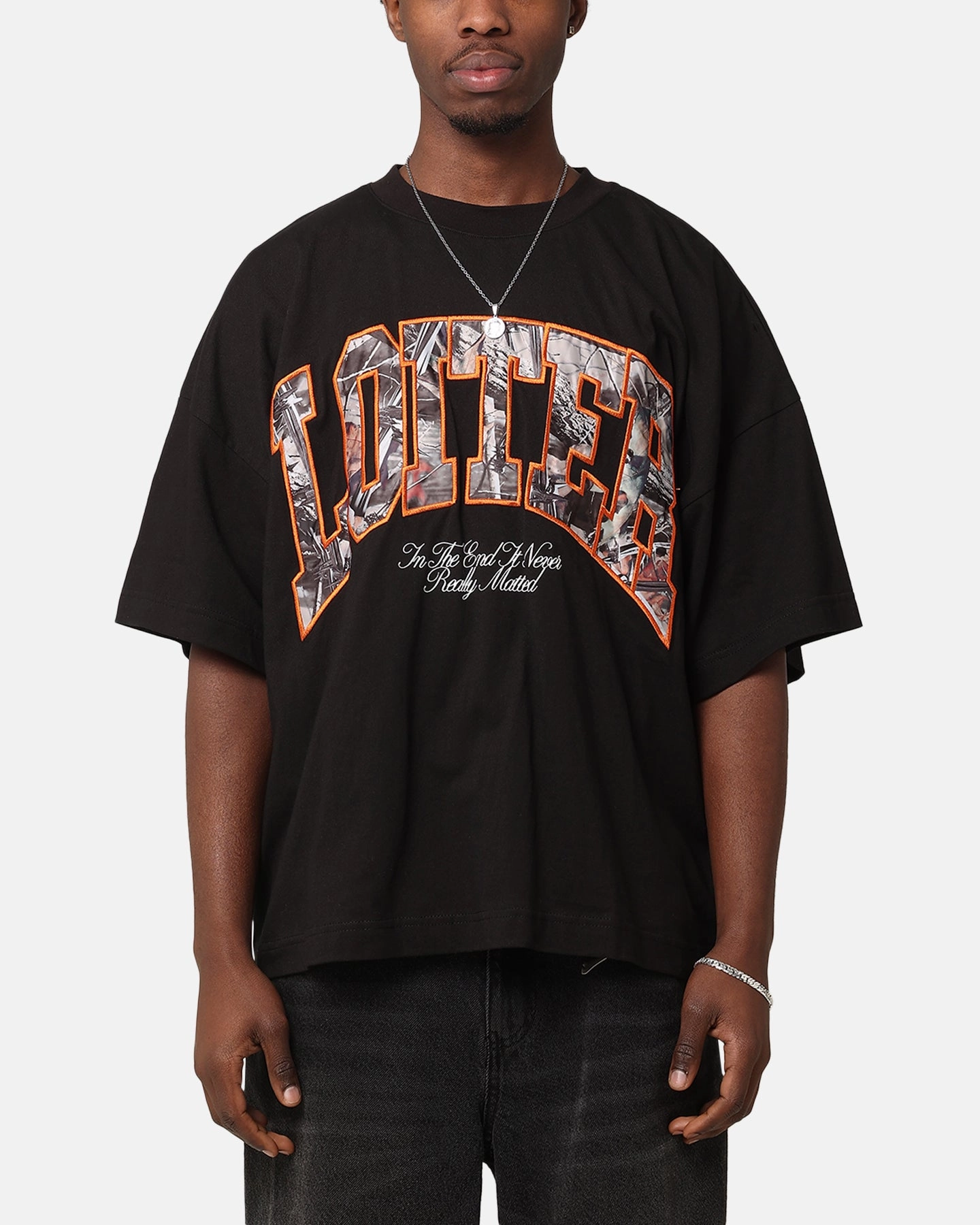 Sleep Loiter Hunter T-Shirt Black