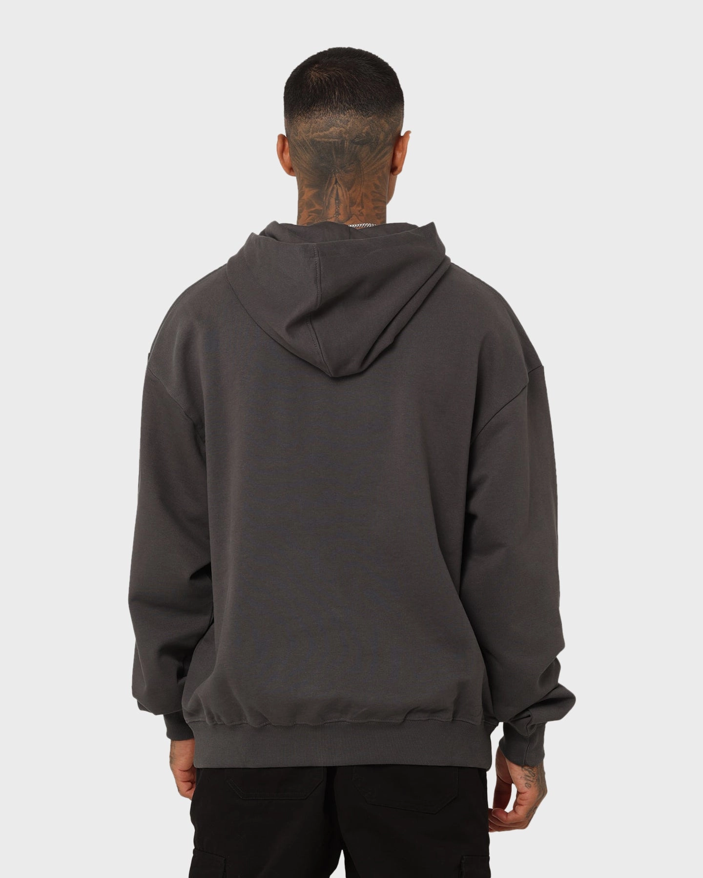 Heat Retention Technology 404 Night Rider Vintage Hoodie Charcoal