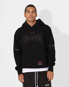 Saint Morta X UFC Championship Hoodie Black/Grey Winter Comfort