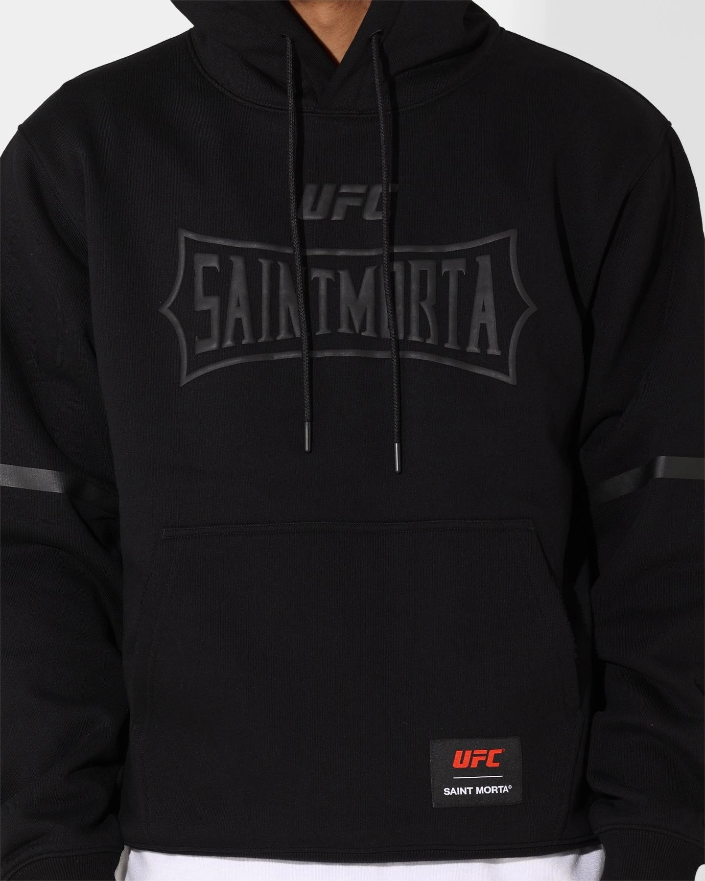 Sticker Saint Morta X UFC Championship Hoodie Black/Grey