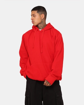 elastic waistband Crooks & Castles Crooks Blank Hoodie Red