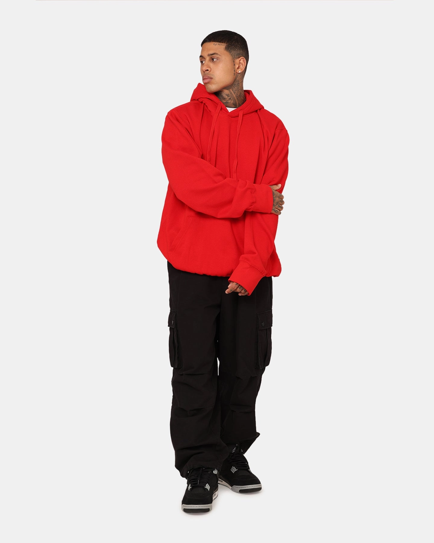 Crooks & Castles Crooks Blank Hoodie Red Choice
