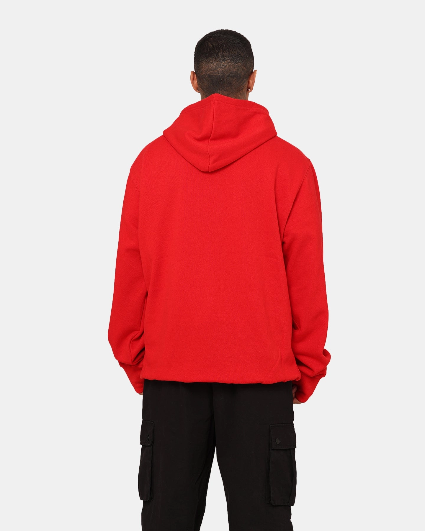 Hand washable Non Irritating Seams Crooks & Castles Crooks Blank Hoodie Red