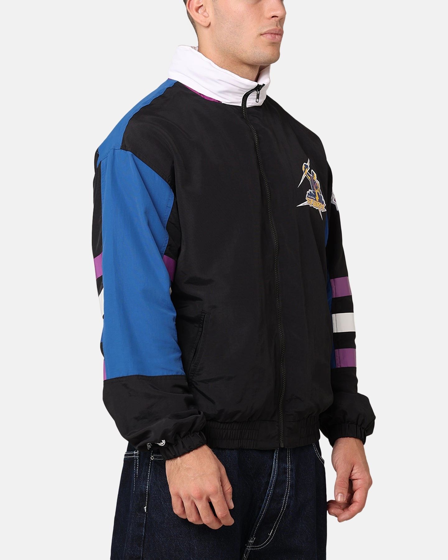 Instance Versatile Protection Mitchell & Ness Melbourne Storm Premiership 1999 Grand Final Spray Jacket Multicolour