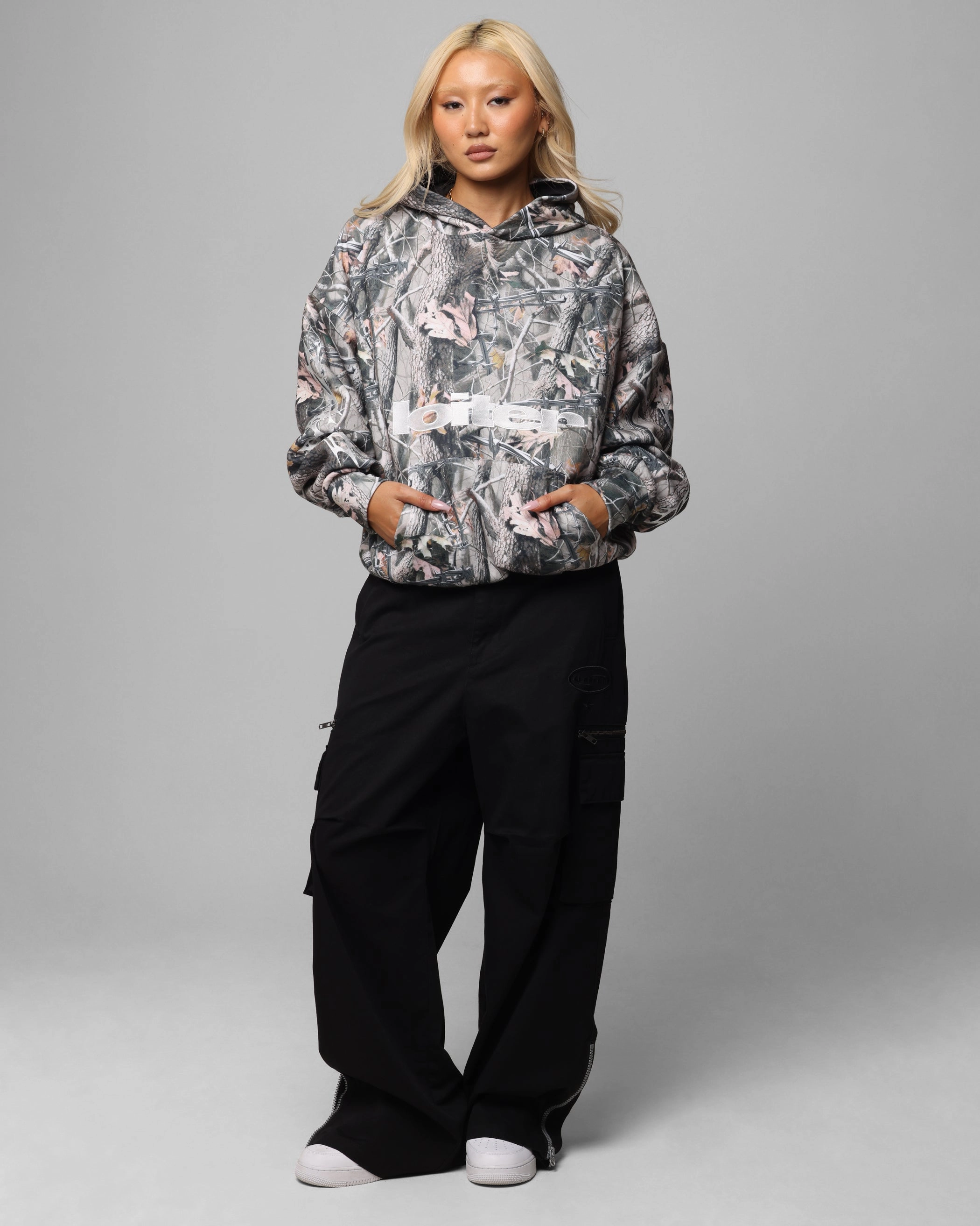 cold Wind Resistant Loiter Soho Hoodie Real Tree Camo